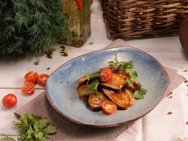 Едалия - Салат с жареными баклажанами