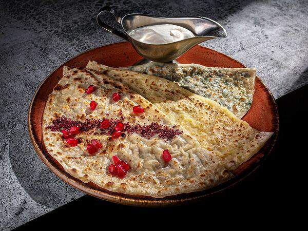 Восточный Базар - Кутаб с мясом, зеленью или сыром