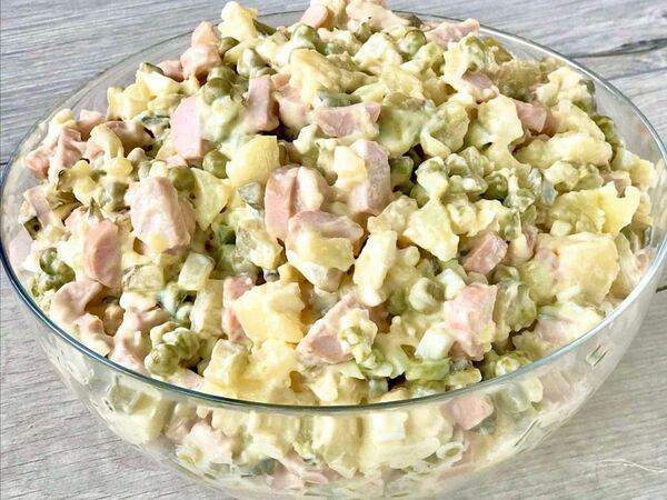 Лакомка - Оливье по-домашнему