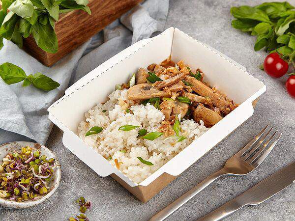 Печь & ланч - Свинина с рисом