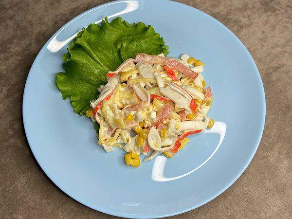 Сытый папа - Салат Домашний