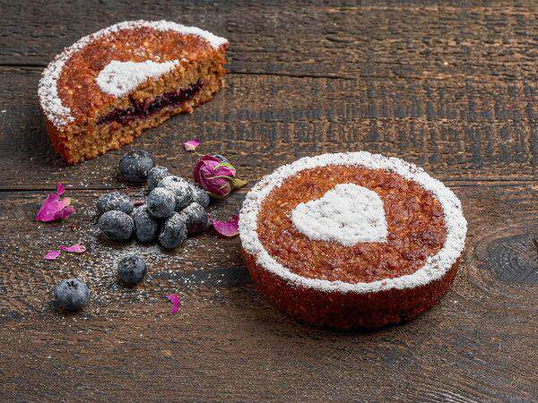 ЛюдиЛюбят - Овсяный пай с черникой без пшеничной муки