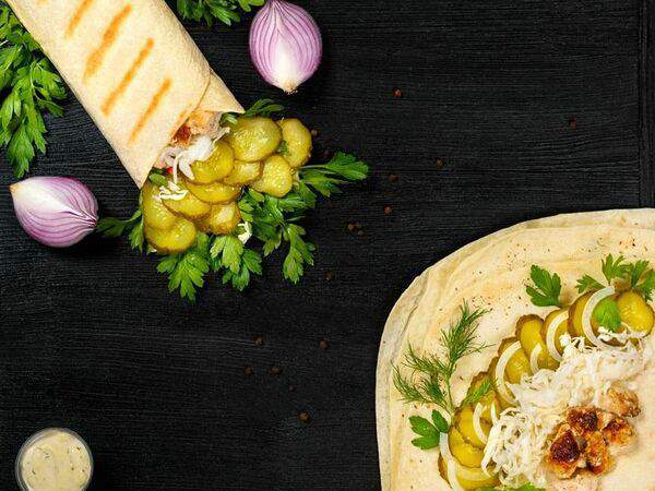 Шаурмаркет на углях - Шаурма №4