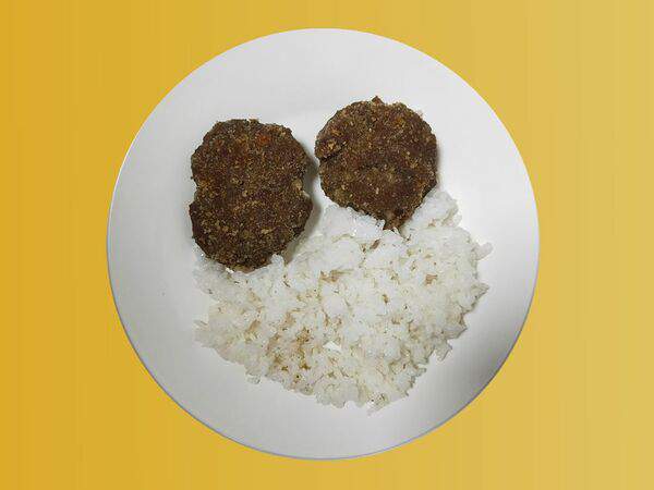 Дон Батон - Основное блюдо дня Котлеты с рисом