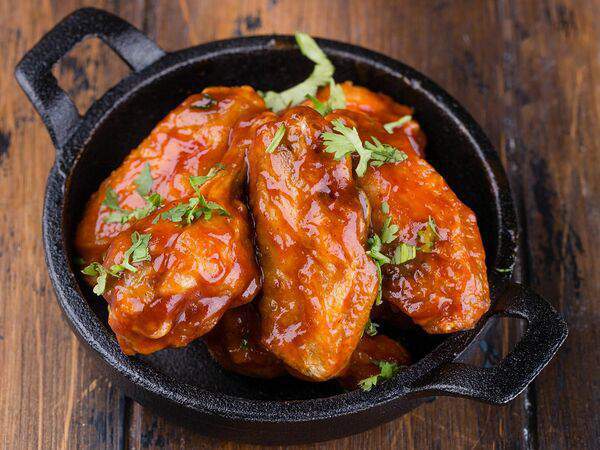 Краснодарский парень - Крылья в соусе Барбекю двойная порция