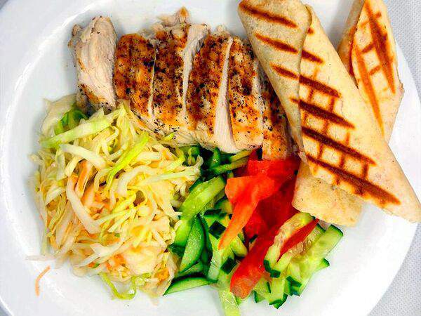 Батя жарит - Шаверма в тарелке