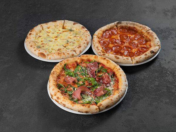 Маймун - 3 пиццы