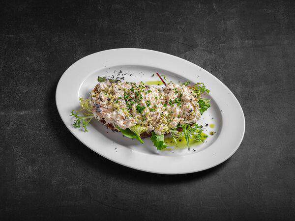 More & More - Брускетта с копчёной треской