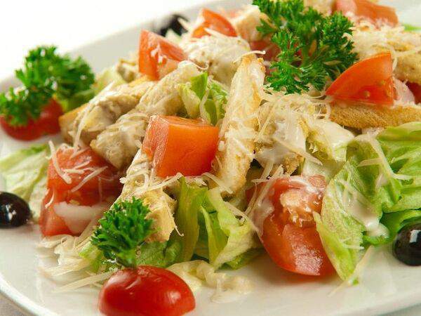 Акватория - Салат Цезарь с курицей