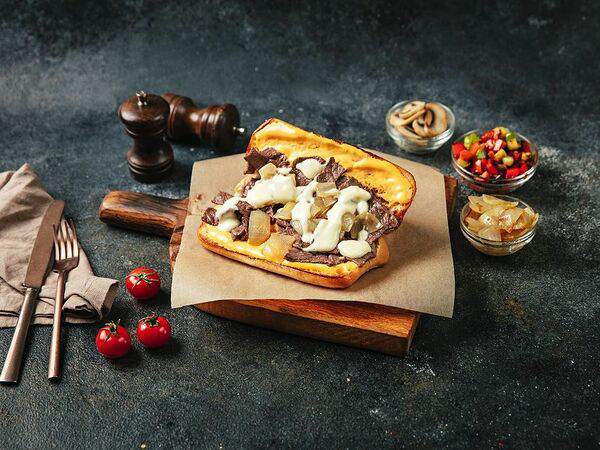 Стейк & Бургер Бургерная от Мираторг - Чизстейк Бронкский Парень