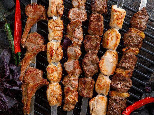 Баклажан Горьковская - Шашлык из свинины