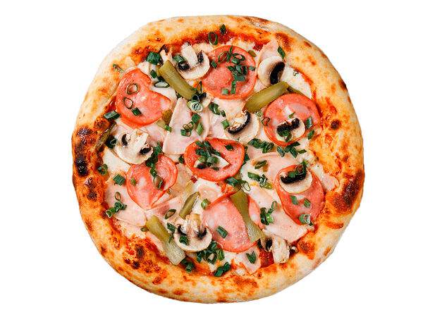 Мандарин - Пицца Мясная с грибами