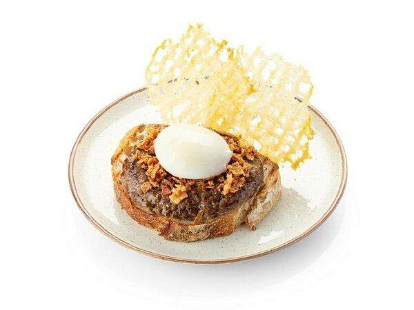 Шоколадница - Бифштекс с яйцом пашот