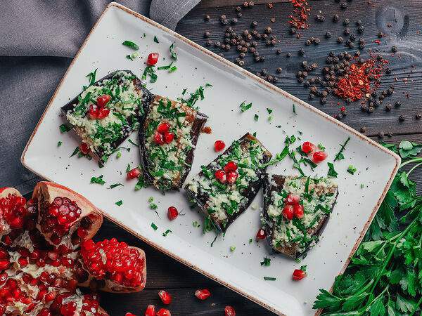 Rustaveli - Баклажаны в чесночном соусе