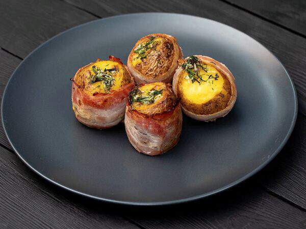 Magma food - Картофель с беконом