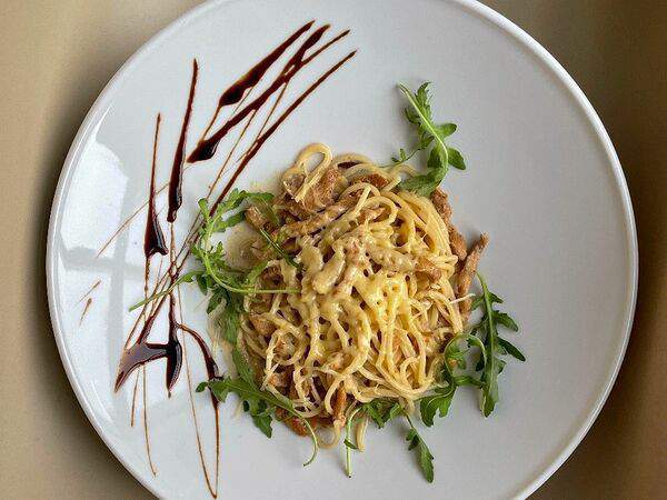 Чиполетти - Паста с курицей и грибами