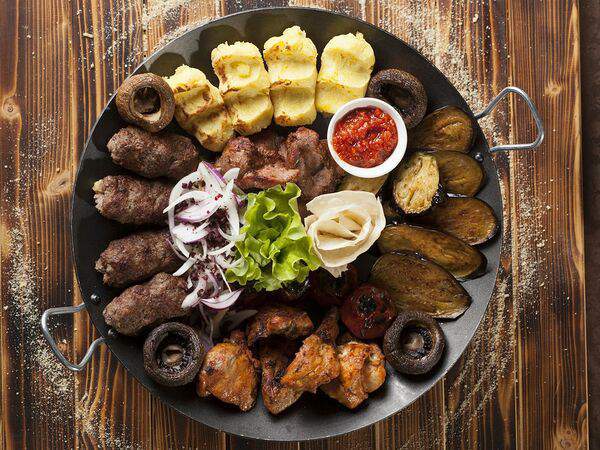 Восточная сказка - Садж Ассорти из шашлыка