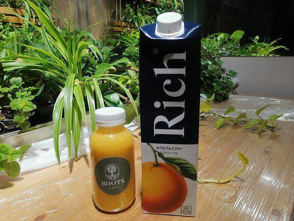 Roots - Апельсиновый сок Rich