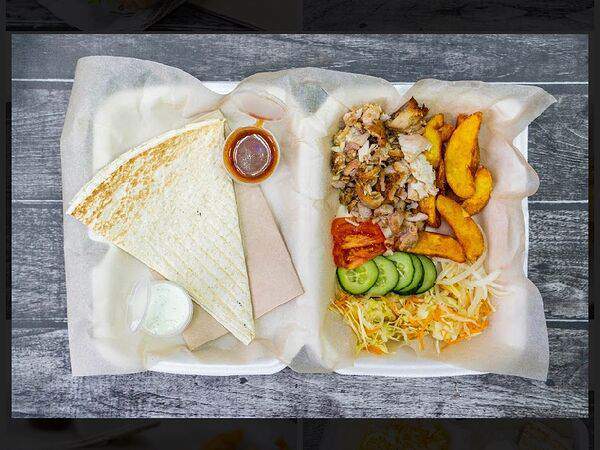 Вкусняшка - Шаурма на тарелке