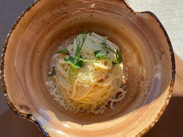 Пау Вау - Спагетти под трюфельным соусом