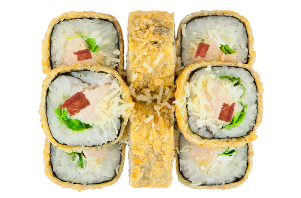 Йоги Суши - Жареный ролл Цезарь