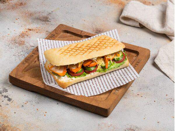 Трэвелерс кофе - Сэндвич с копченой куриной грудкой