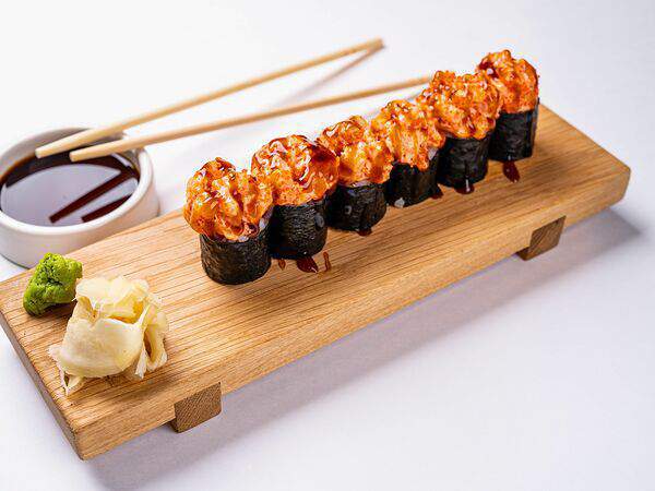 Клево - Вулкан с лососем и гребешком