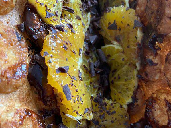 Hong Kong - Гонконгская вафля Шоколадный апельсин