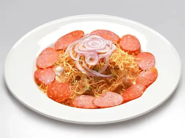 Birliman - Салат Мясной с салями и хрустящим картофелем