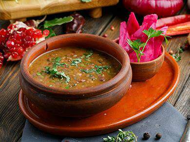 Казан Мангал Kazan Mangal - Закуска Лобио