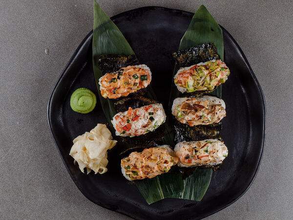 Gray Goose cafe - Хенд с тигровой креветкой