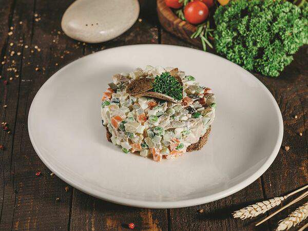 Хлебные истории - Салат Оливье