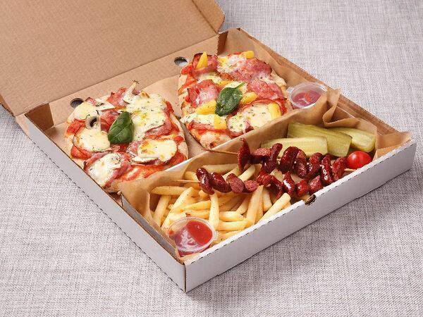 Caffe la vita - Комбо мини-пиццы и колбаски