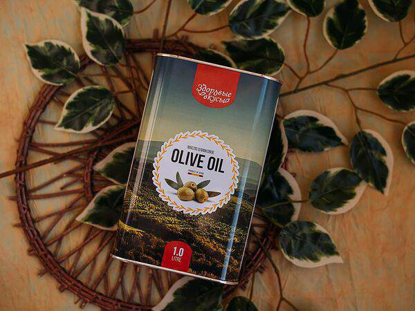 Биолавка - Масло Оливковое жестяная банка