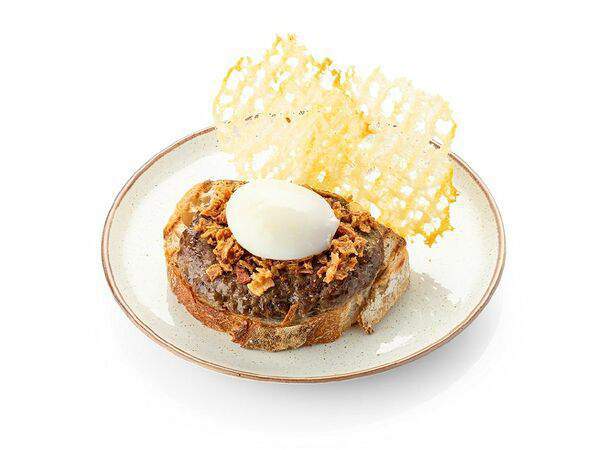 Шоколадница - Бифштекс с яйцом пашот