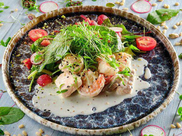 Мархаба - Салат с морепродуктами