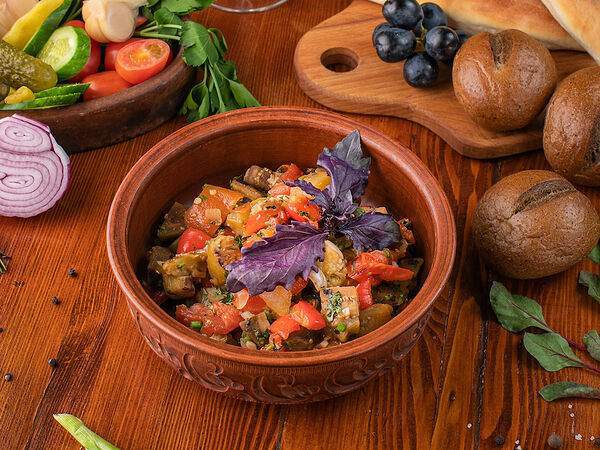 Старый Замок - Салат из запеченных овощей