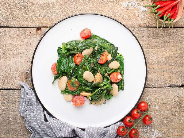 Пряности & Радости - Припущенный шпинат