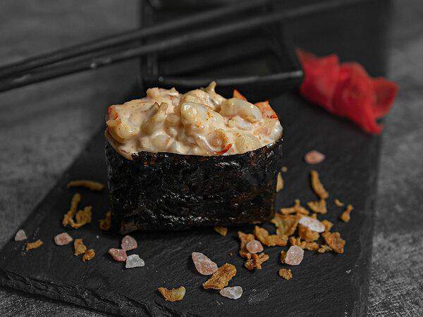 Мука и рис - Острые гунканы с креветкой