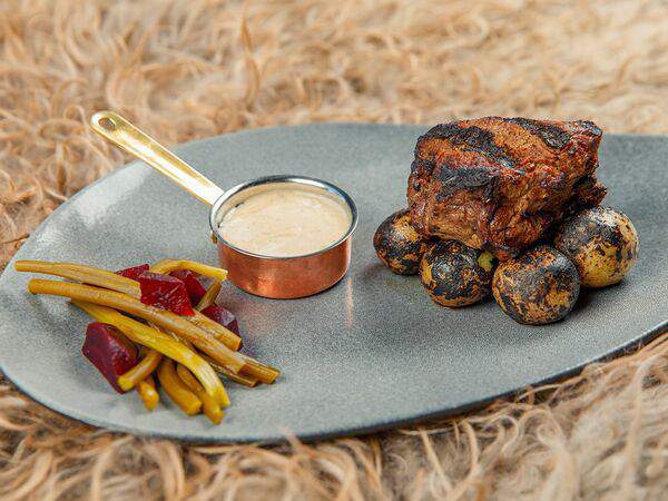 Викинги - Вырезка конины, запеченная с картофелем