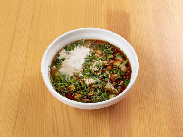 Ресторан быстрого обслуживания Вилка ложка - Окрошка с колбасой