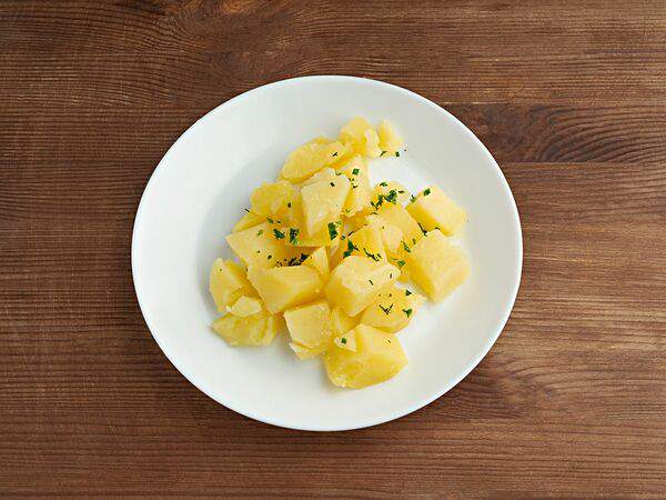 Перекус - Картофель отварной с зеленью