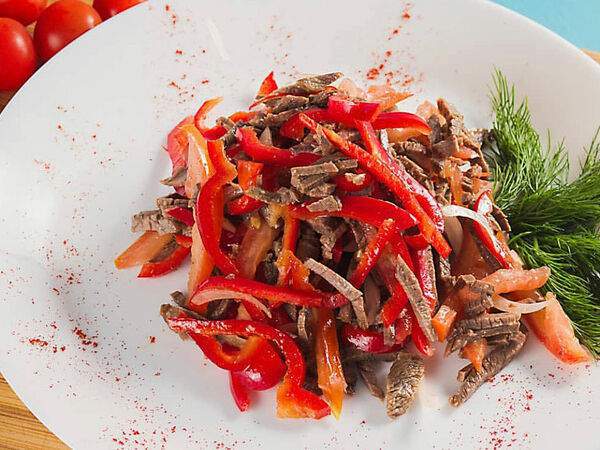 Чито грито - Салат с телятиной