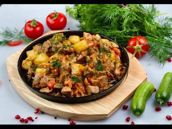 Бакинский дворик - Телятина по-домашнему