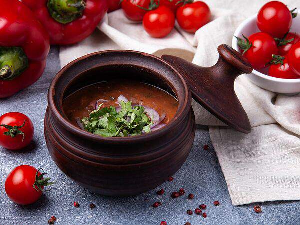 Хинкальная Лазика - Лобио в горшочке по-имеретински