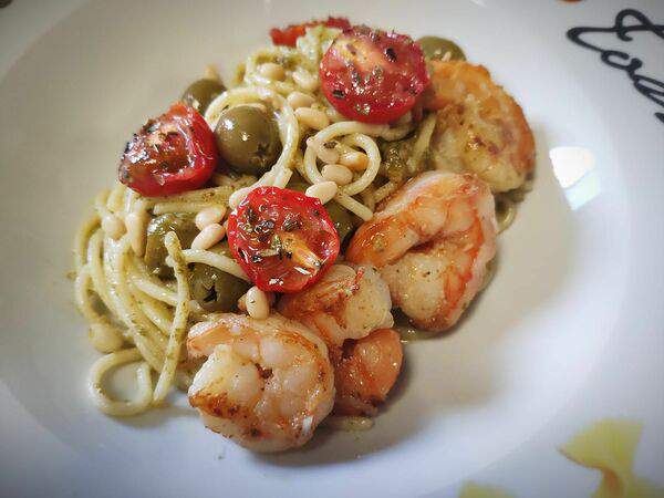 Полианто - Паста песто гамберетти