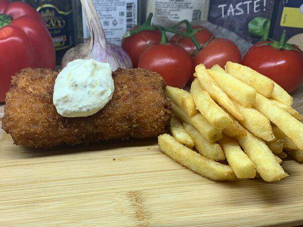 Mix Кухня - Мурманская треска под соусом тар-тар