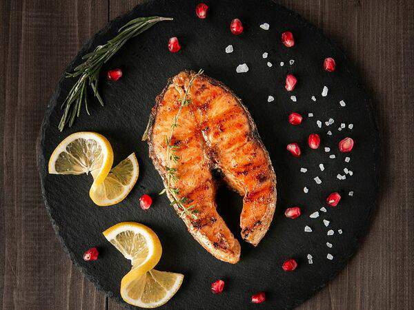 Kebab house - Семга на углях