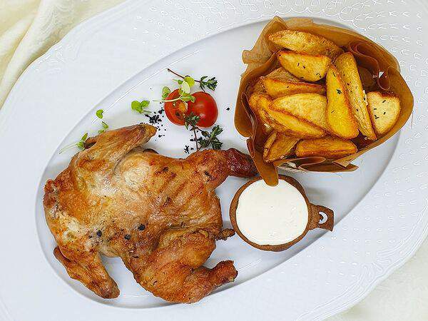 Васнецовъ - Жареный цыпленок без кости