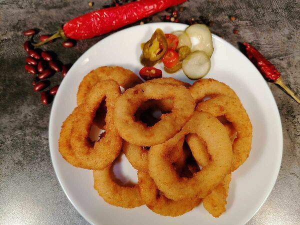 Лобио - Луковые кольца